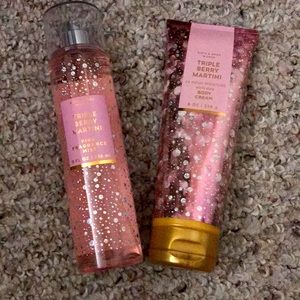 Triple Berry martini full size body care